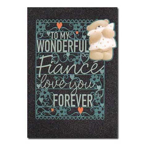 Wonderful Fiance Forever Friends Birthday Card